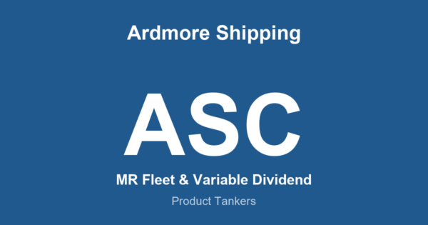 Ardmore Shipping ASC MR fleet variable dividend stock analysis