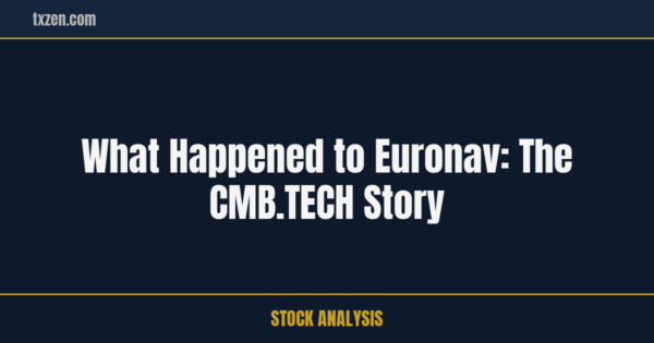 What Happened to Euronav: The CMB.TECH Story | txzen.com