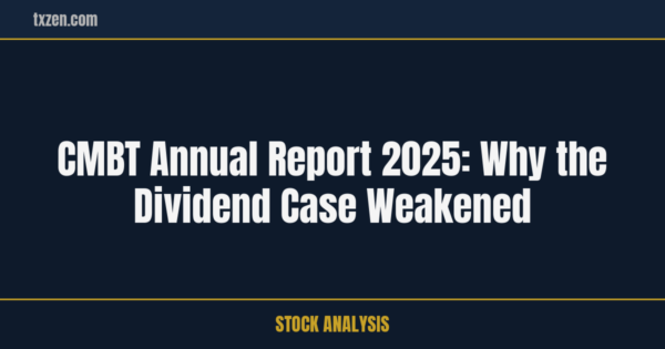 CMBT Annual Report 2025: Why the Dividend Case Weakened | txzen.com
