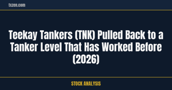 Teekay Tankers TNK moving average analysis 2026-06-05 social card